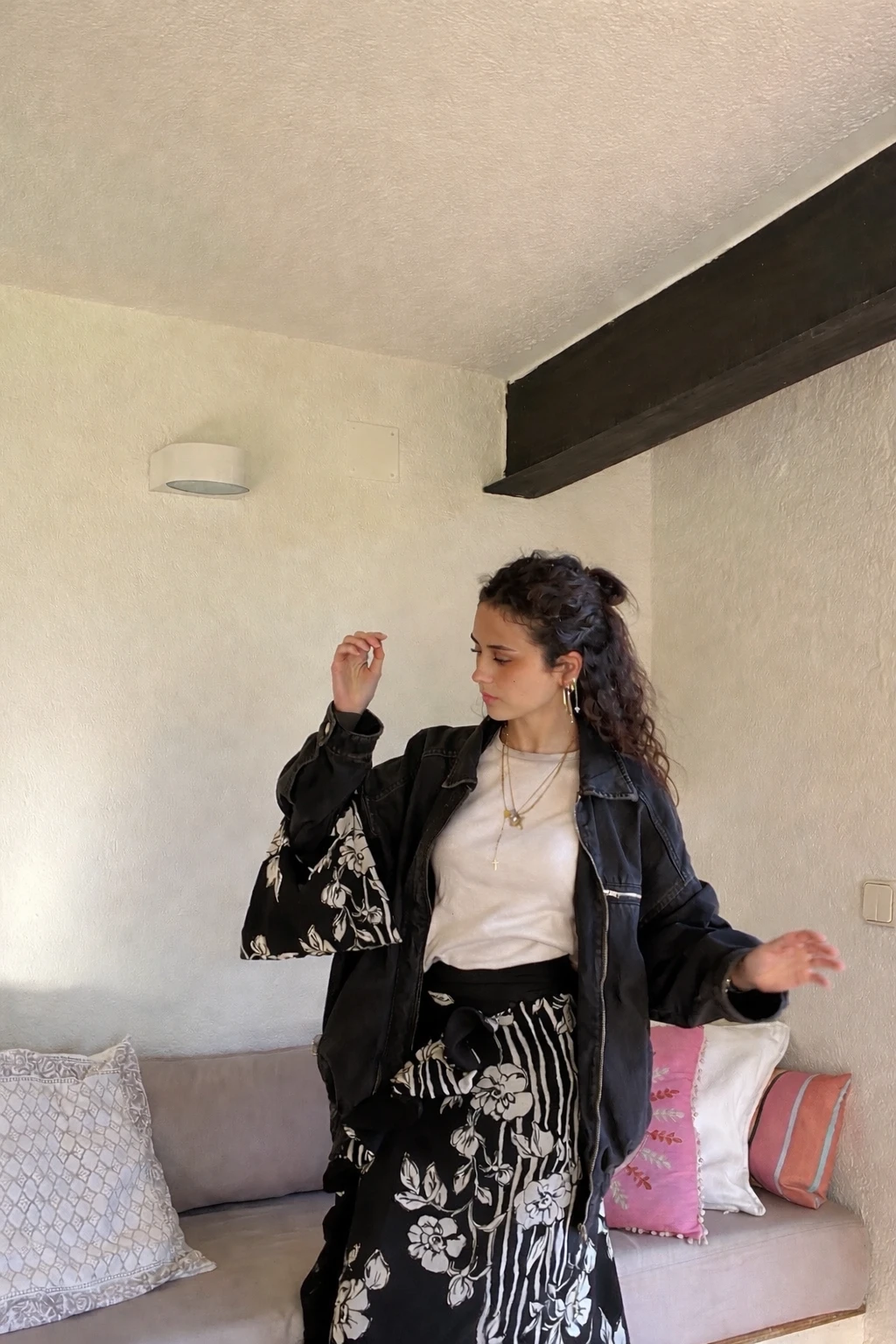 [Falda y Bolso Flora]